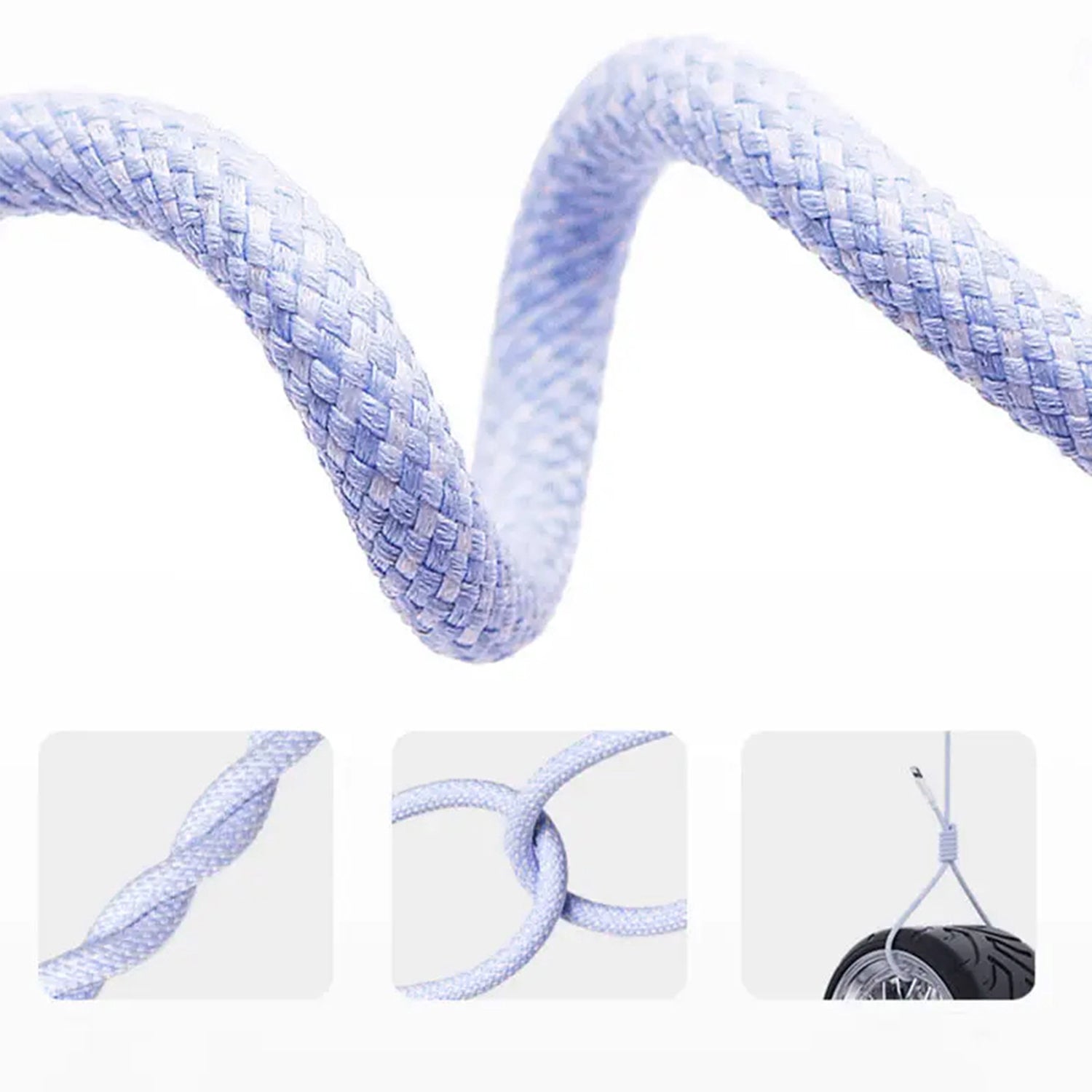 60W PD (Type-C to Type-C)3FT Fast Charge Cable Compatible With iPhone 15 Series