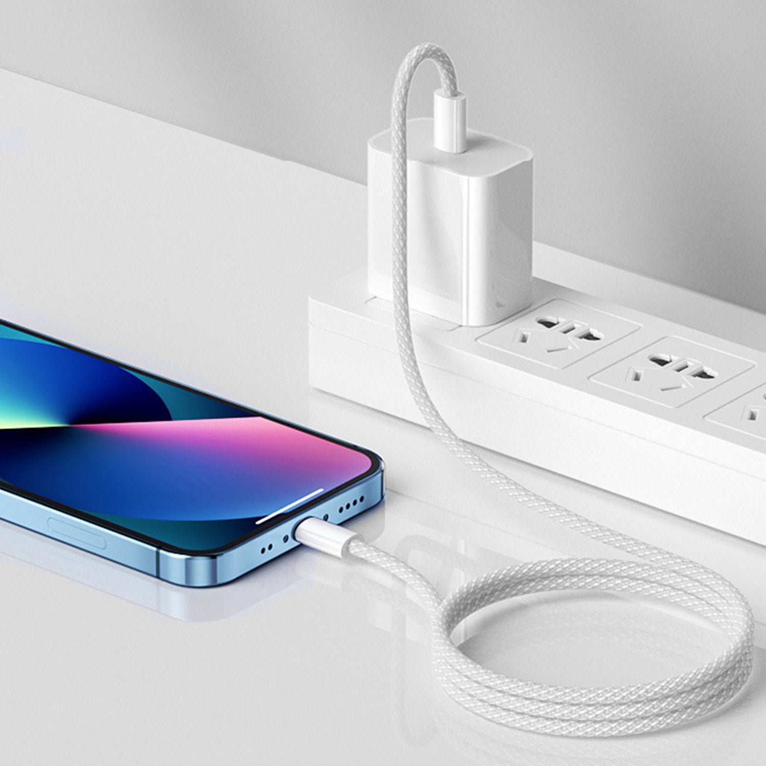 60W PD (Type-C to Type-C)3FT Fast Charge Cable Compatible With iPhone 15 Series