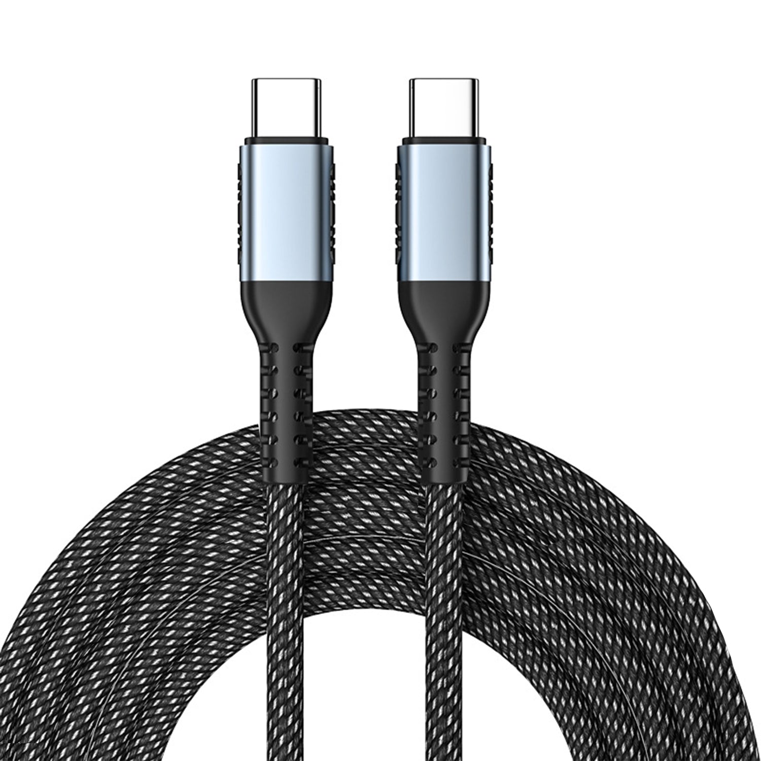 Type-C PD Fast Charging 240W Data Cable, Braided Line Durable Type-C- Type-C Port Fast Charge Cable Compatible With Laptop Xiaomi Mobile Phone Etc.
