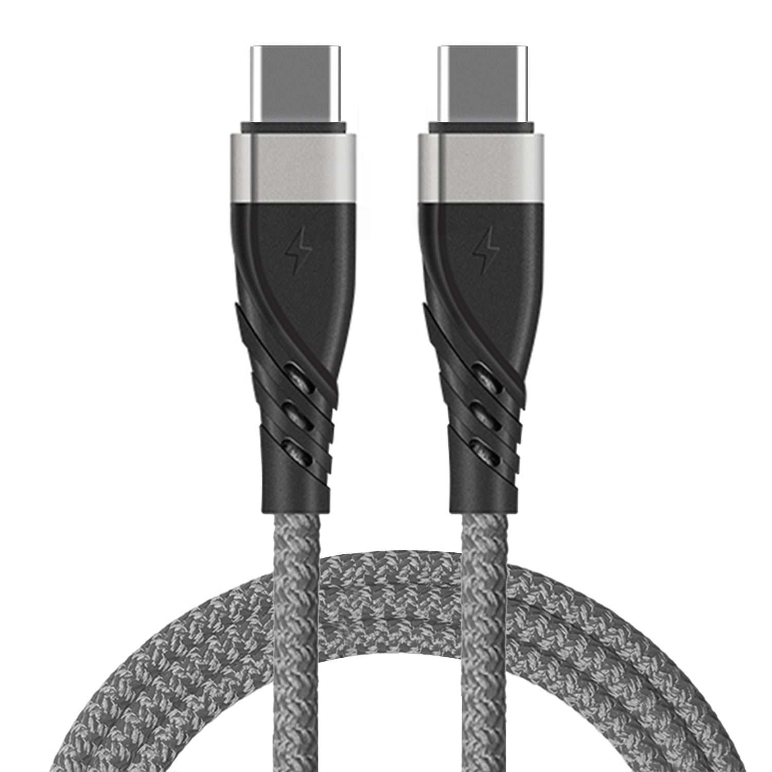 60W PD Type-C To Type-C 6FT Fast Charging Data Cable Compatible With iPhone 15 Series