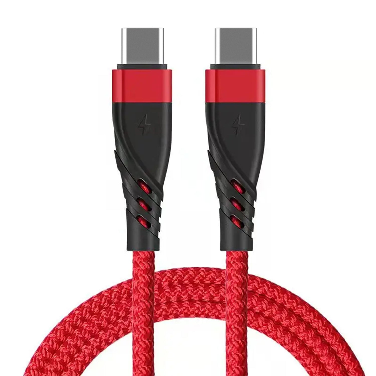 60W PD Type-C To Type-C 6FT Fast Charging Data Cable Compatible With iPhone 15 Series