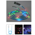 Voice controlled USB-C  Lightning flash data line,USB Charging Cable
