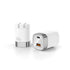 33W PD 2 port (Type-C+USB-A) is used for quick chargers