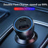 20W (USB3.0 + Type-c)2-port LED lights  automotive adapters