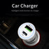 20W (USB3.0 + Type-c)2-port LED lights  automotive adapters