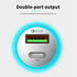 20W (USB3.0 + Type-c)2-port LED lights  automotive adapters