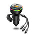 PD 65W+QC3.0 3in1 Charging line Multifunctional vehicle Fast Charging Adapter Compatible With iPhone 15 Series