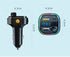 20W Bluetooth MP3 Player Hands-Free Call FM Transmitter, Car Fast Charging Adapter Compatible With iPhone 15 Series-Black