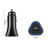 25W PD LED Lamp Llight Car Fast Charging Adapter Compatible With iPhone 15 Series-Black