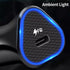 25W PD (Type-C＋Type-C）LED Lamp Light Car Fast Charge Compatible With iPhone 15 Series-Black