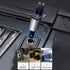100w Type-C to Lightning Dual Port(USB＋Type-C）Car Fast Charge Cable Adapter Compatible With iPhone 15 Series-Black