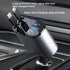 100w Lightning to Lightning Dual Port(USB＋Type-C）Car Fast Charge Cable Adapter-Black