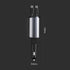 100w Type-C to Type-C Dual Port(USB＋Type-C）Car Fast Charge Cable Adapter Compatible With iPhone 15 Series-Black