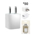 50 PCS Home Adapter for iPhone  11/11 Pro /11 Pro Max/ Xs Max/ X / XS/ 8 / 7