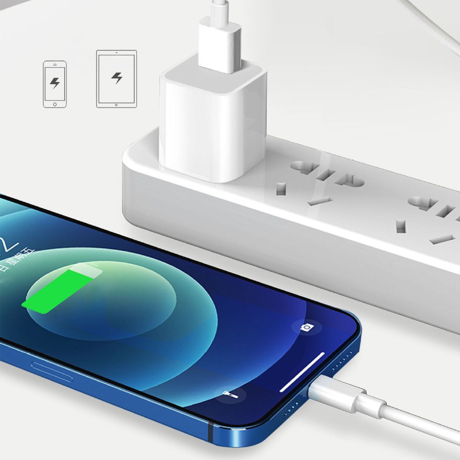 50 PCS Home Adapter for iPhone  11/11 Pro /11 Pro Max/ Xs Max/ X / XS/ 8 / 7