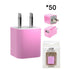 50 PCS Home Adapter for iPhone  11/11 Pro /11 Pro Max/ Xs Max/ X / XS/ 8 / 7