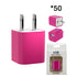 50 PCS Home Adapter for iPhone  11/11 Pro /11 Pro Max/ Xs Max/ X / XS/ 8 / 7