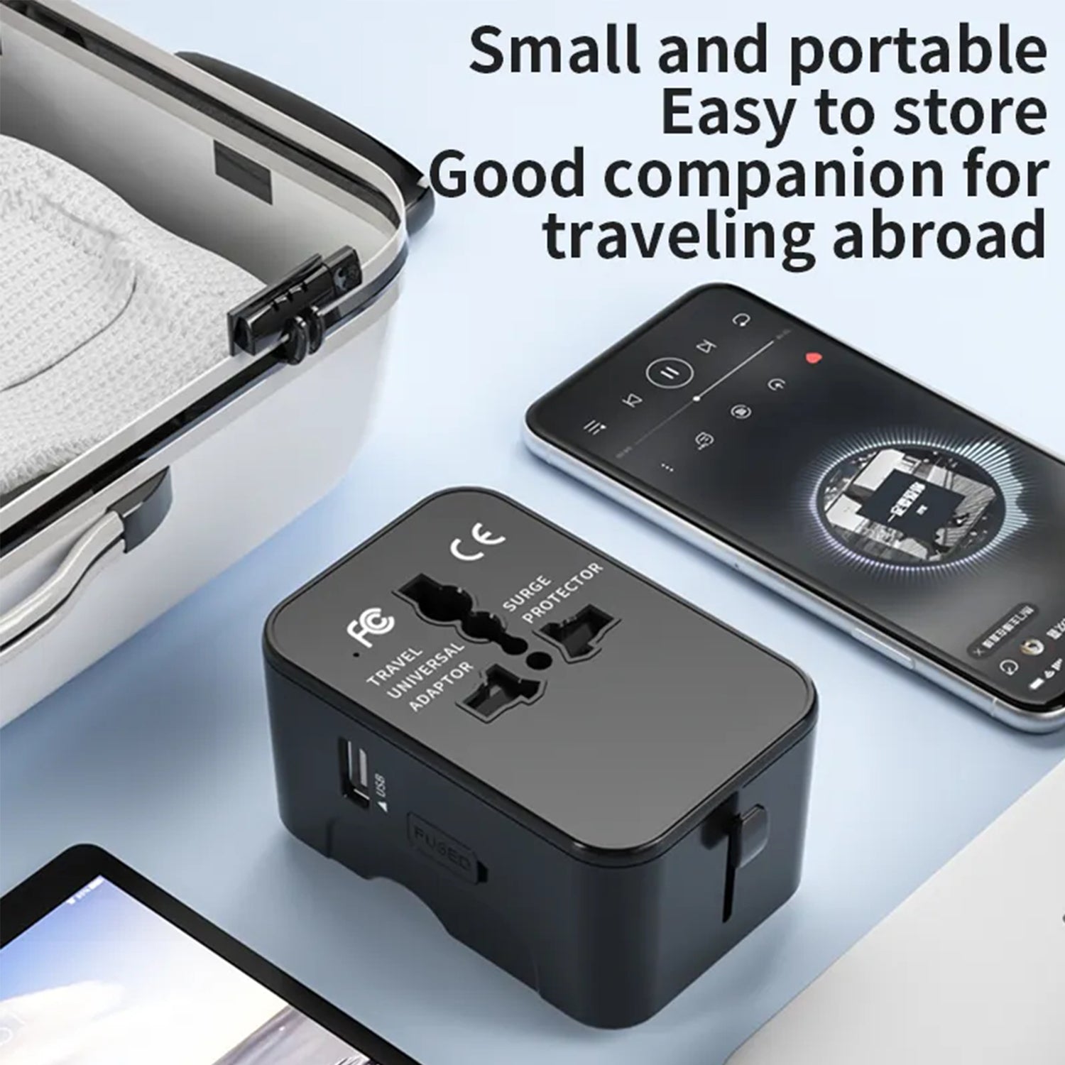 2 Type-C Port and 1 USB Multifunctional Conversion Plug Fast Charging Adapter Compatible With iPhone 15 Series