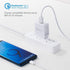 2.4A One-Port USB Fast Charging Wall Adapter for Phone, iPad, and Tablet- White