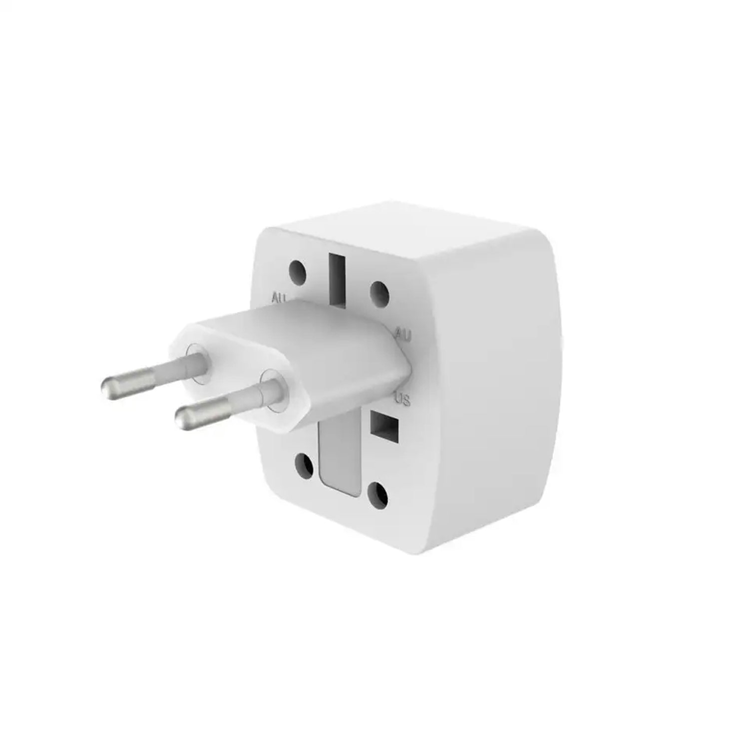Universal Plug Converter Fast Charging Adapter-White