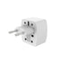 Universal Plug Converter Fast Charging Adapter-White
