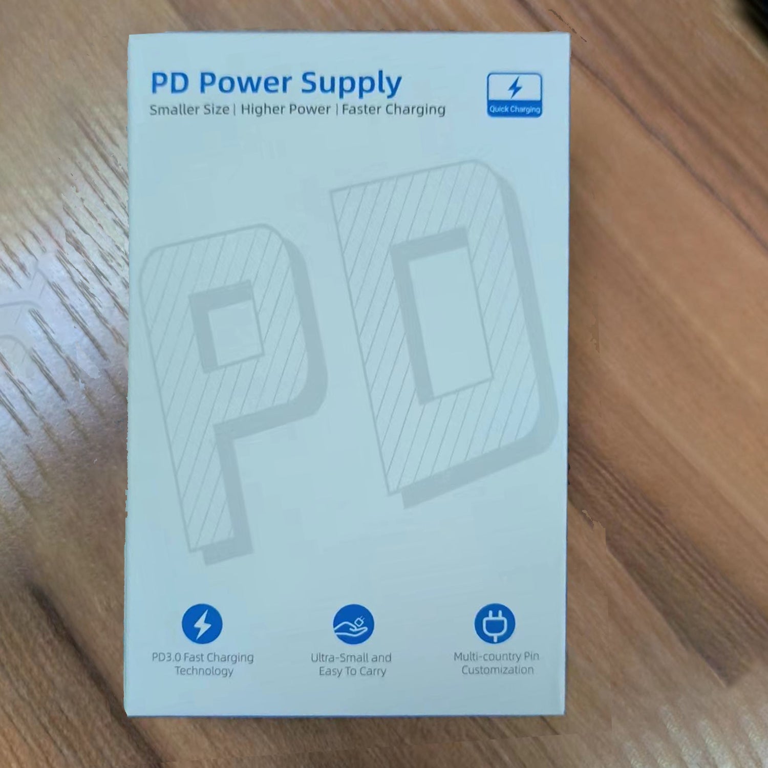 35W PD(2 Type-C ports)Gallium Nitride Folding design Fast Charging Adapter Compatible With iPhone 15 Series-White