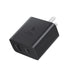 35W USB + Type-C Power Dual Port Fast Charging Adapter Compatible With iPhone 15 Series-Black
