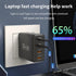 USB-A＋Type-C PD 4 Multi-Port Charging 130w Gallium Nitride Charger USB-C Mobile Phone Fast Charging Adapter Compatible With iPhone 15 Series