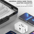 Universal Conversion Socket USB to Type-C Fast Charging Adapter Compatible With iPhone 15 Series-White