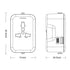 Universal Conversion Socket USB to Type-C Fast Charging Adapter Compatible With iPhone 15 Series-White