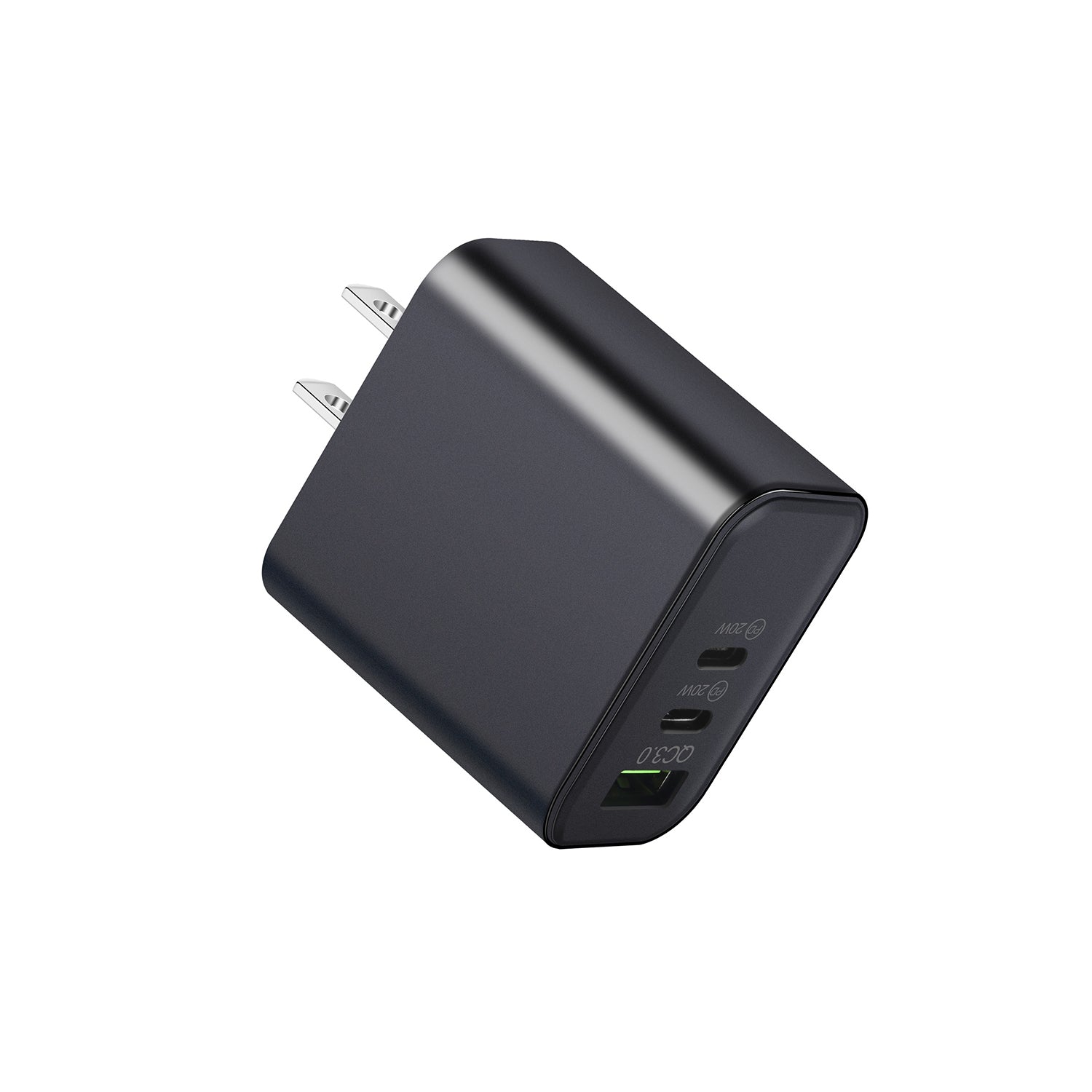 40W PD (2Type-C+USB3.0) is used for Fast Charging Adapter Compatible With iPhone 15 Series