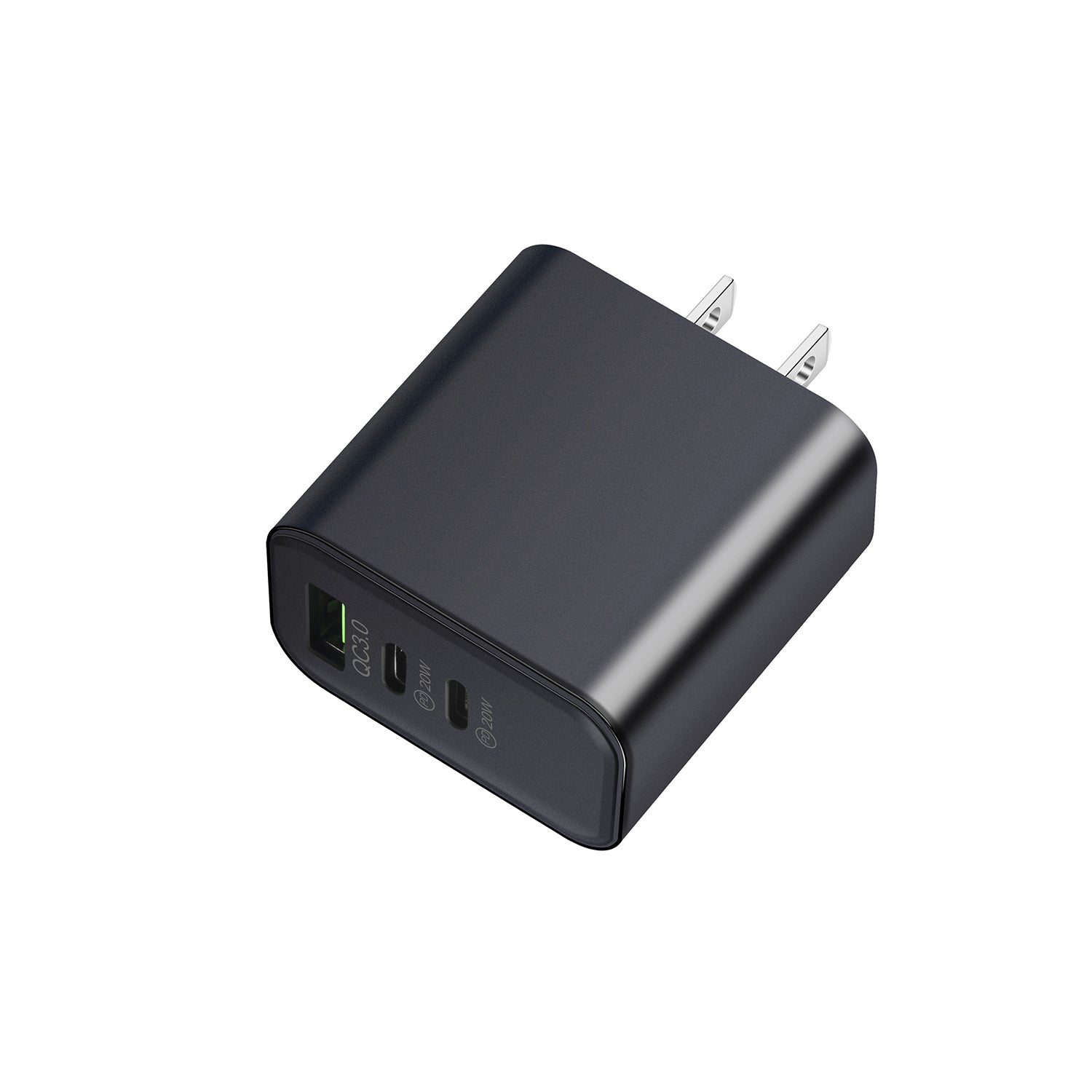 40W PD (2Type-C+USB3.0) is used for Fast Charging Adapter Compatible With iPhone 15 Series