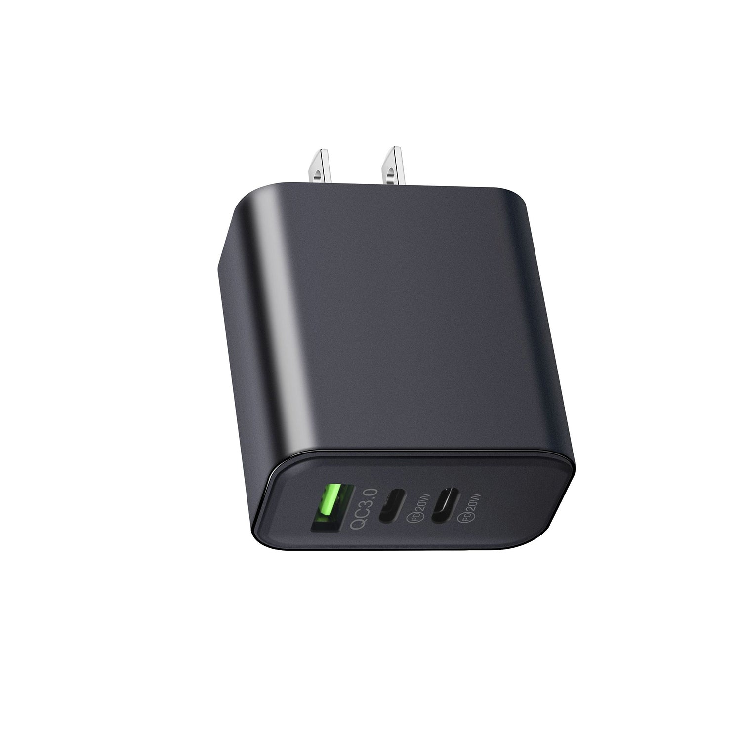 40W PD (2Type-C+USB3.0) is used for Fast Charging Adapter Compatible With iPhone 15 Series