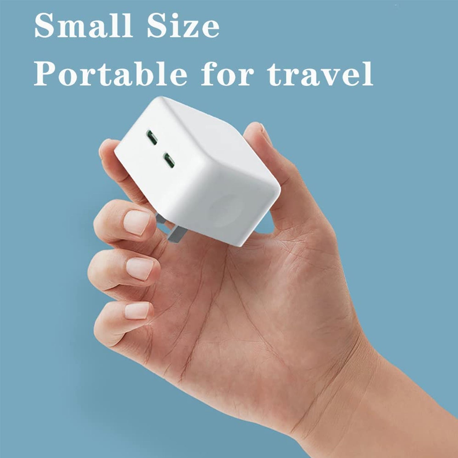 35W double PD double-port fast charge adapter