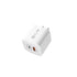 20W mini PD 2 port (USB 3.0 +PD) is used for quick chargers on other devices