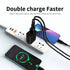 45W double PD double-port qFast Charging Adapter Compatible With iPhone 15 Series