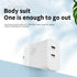 45W double PD double-port qFast Charging Adapter Compatible With iPhone 15 Series