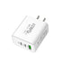 40W PD (2Type-C+USB3.0) is used for Fast Charging Adapter Compatible With iPhone 15 Series