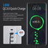 48W 4 Ports (3 USB3.0+TypeC )Quick Charger for iPhone 13/12/11 and other Devices