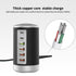 iSmart Multiple Port Fast Charging Station (PD Port+Type C Port+USB 3.0 +2.1A USB Port +1.0 USB Port)for iPhone 13/12/11/XR and other Devices
