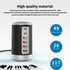 iSmart Multiple Port Fast Charging Station (PD Port+Type C Port+USB 3.0 +2.1A USB Port +1.0 USB Port)for iPhone 13/12/11/XR and other Devices