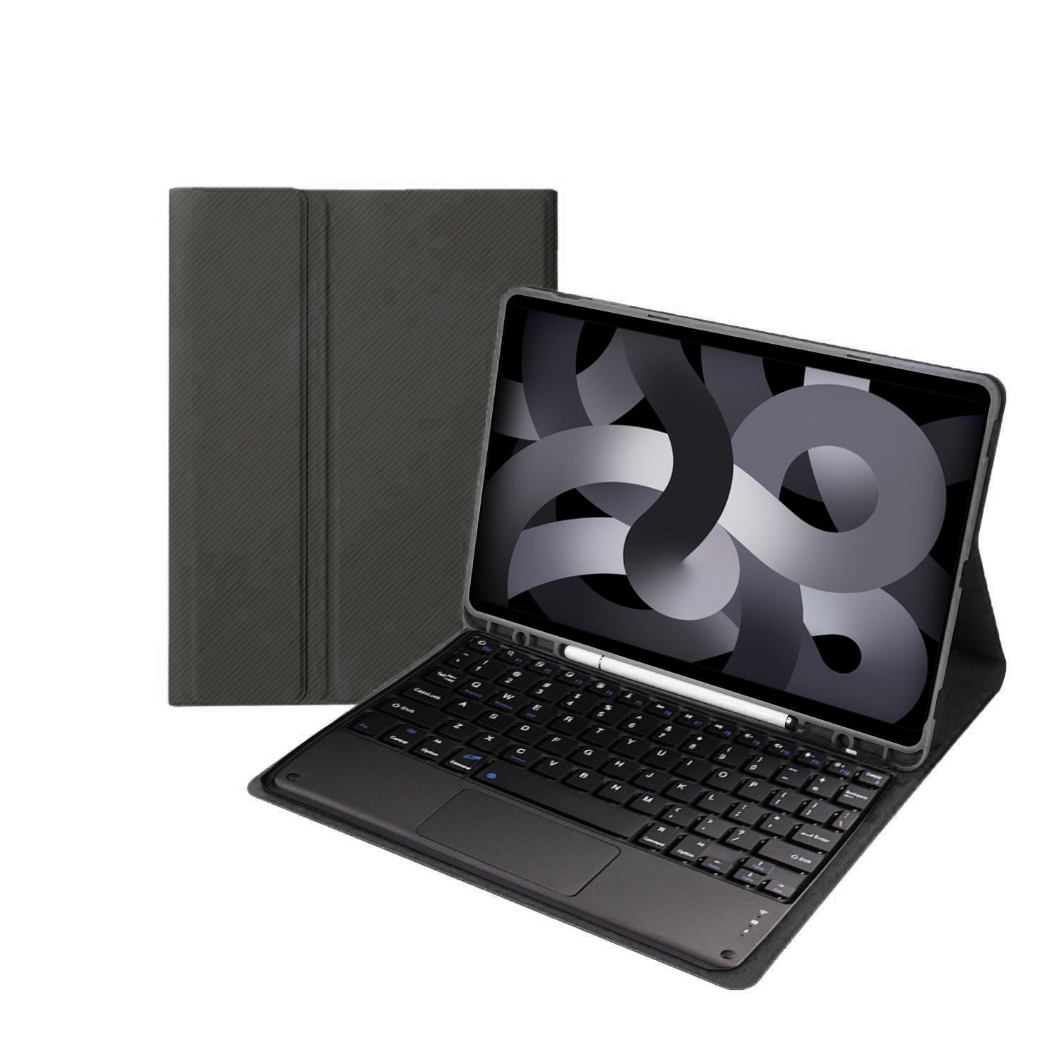 2022 iPad Air 3 in 1 Bluetooth keyboard protection case and mouse (with  Apple Pencil slot)