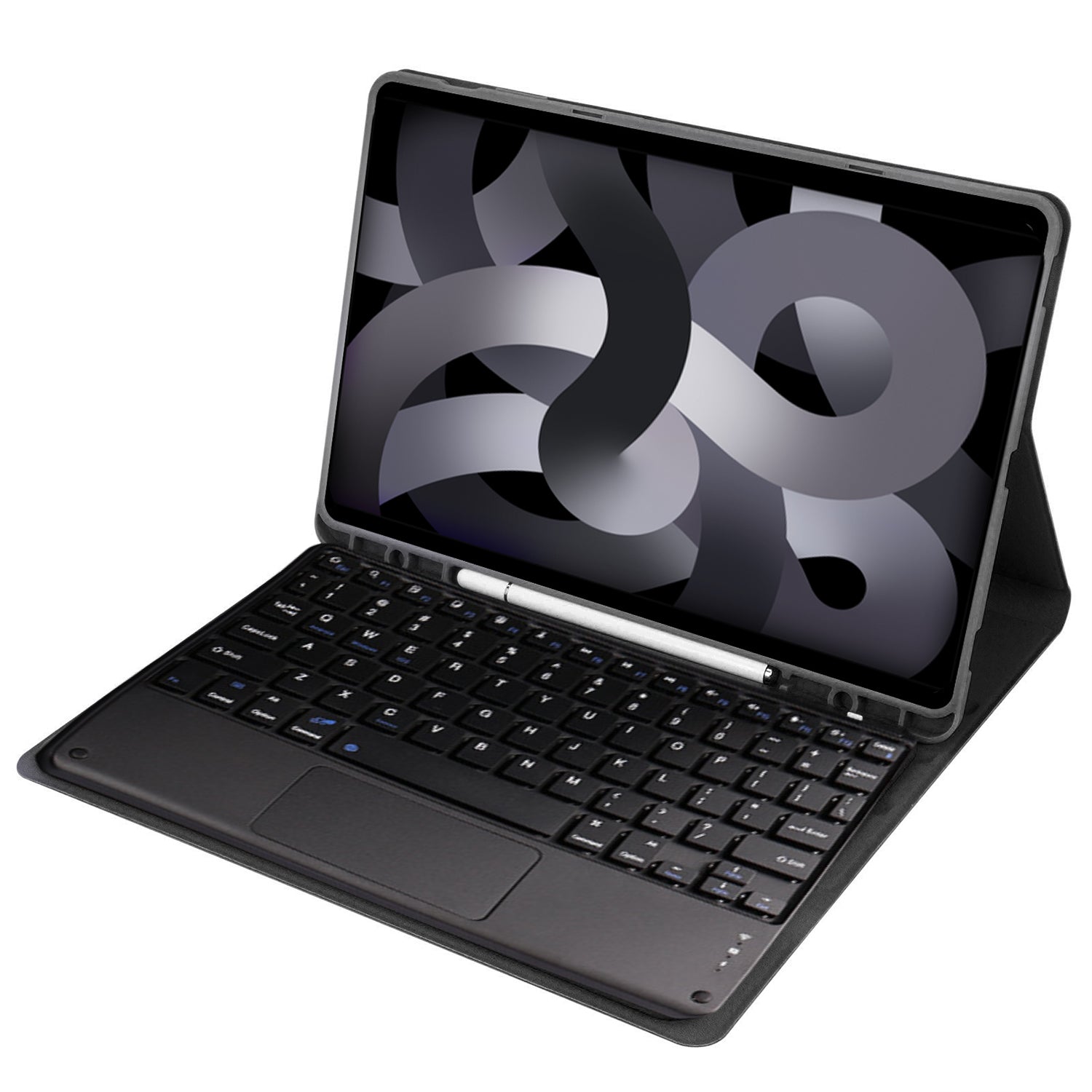 2022 iPad Air 3 in 1 Bluetooth keyboard protection case and mouse (with  Apple Pencil slot)