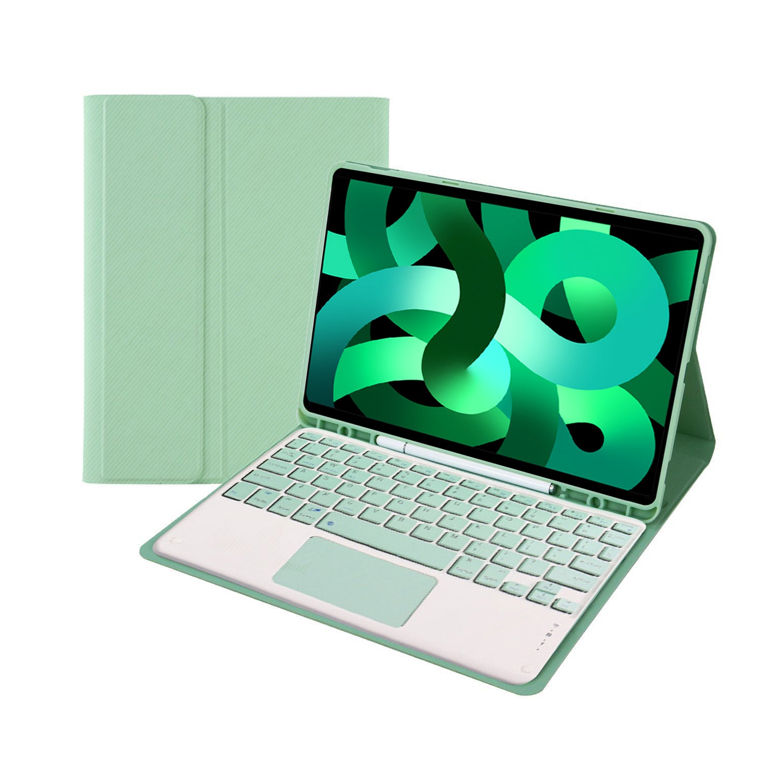 2022 iPad Air 3 in 1 Bluetooth keyboard protection case and mouse (with  Apple Pencil slot)