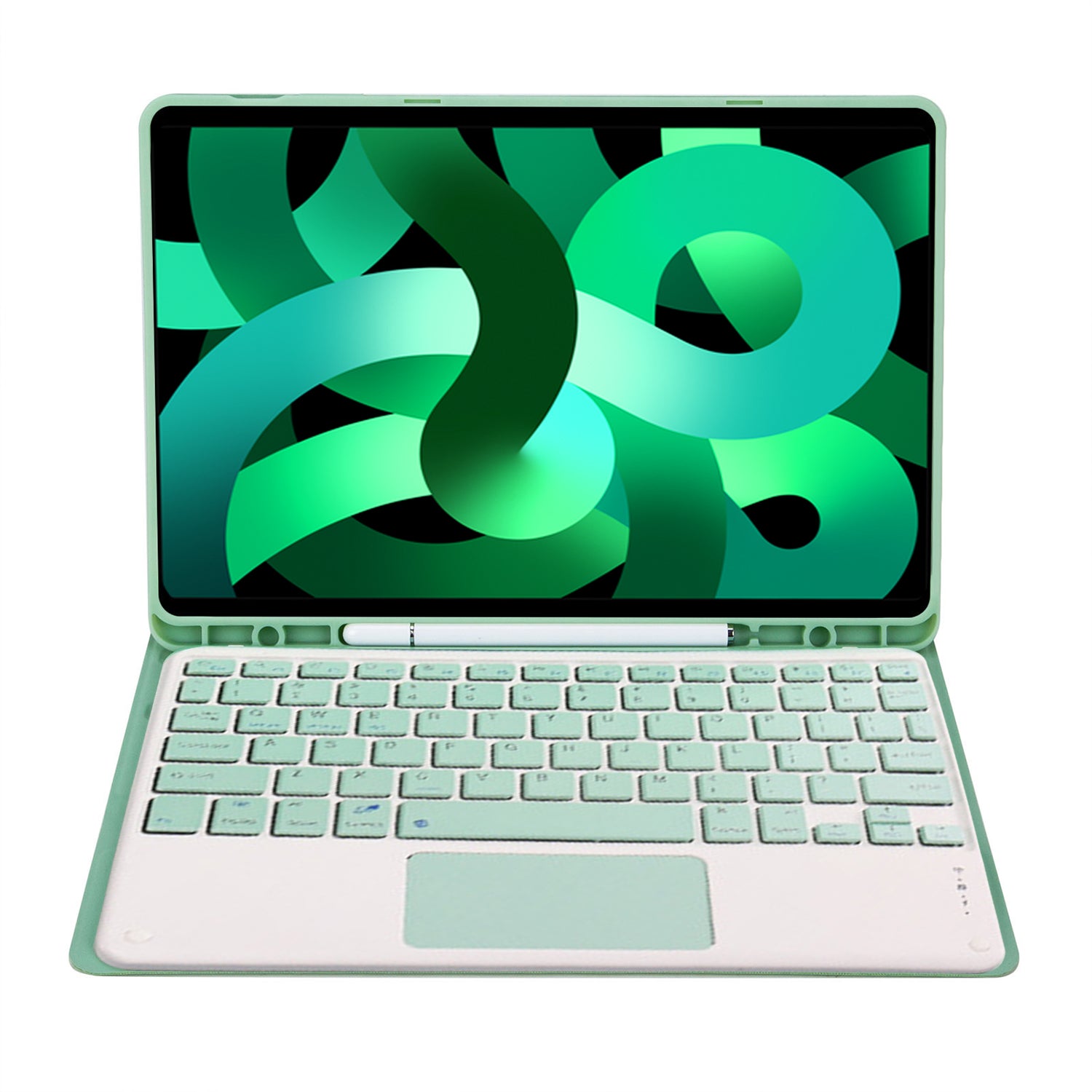 2022 iPad Air 3 in 1 Bluetooth keyboard protection case and mouse (with  Apple Pencil slot)