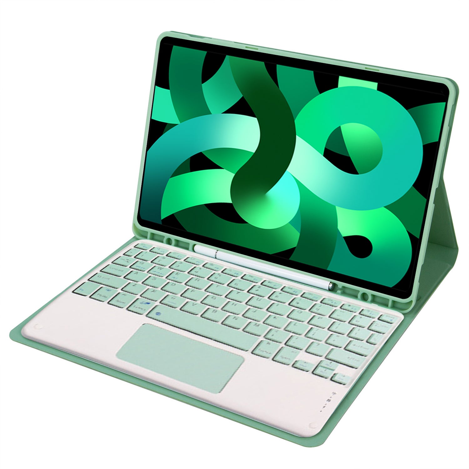 2022 iPad Air 3 in 1 Bluetooth keyboard protection case and mouse (with  Apple Pencil slot)