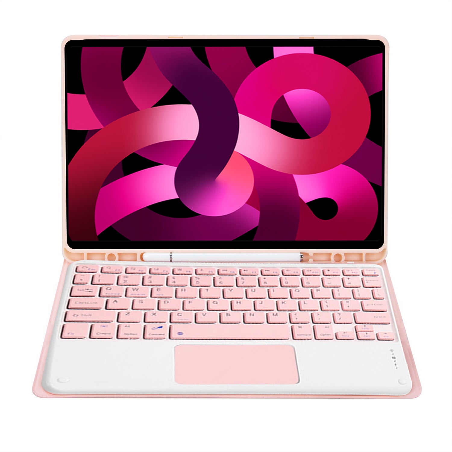 2022 iPad Air 3 in 1 Bluetooth keyboard protection case and mouse (with  Apple Pencil slot)