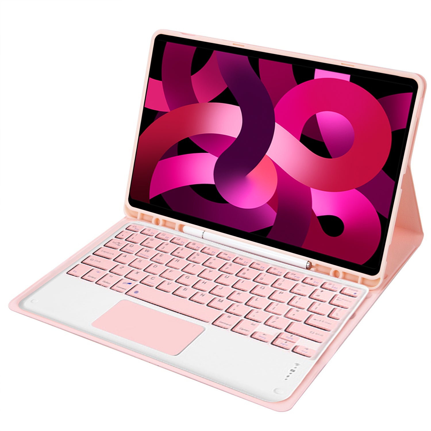 2022 iPad Air 3 in 1 Bluetooth keyboard protection case and mouse (with  Apple Pencil slot)