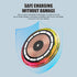 15W RGB Car Wireless Charger Magnetic Phone Holder Fast Charge Air Vent Phone Mount