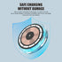 15W RGB Car Wireless Charger Magnetic Phone Holder Fast Charge Air Vent Phone Mount